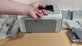 Установка и снятие верхнего лотка выхода бумаги HP LaserJet P1005 P1006 P1007 P1102 P1106 и т.д.