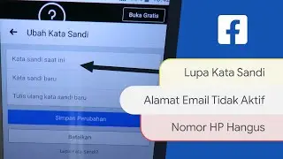 Cara Mengatasi Lupa Kata Sandi Facebook Saat Ini