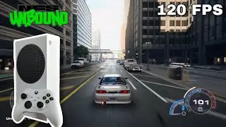 Xbox Series S | NFS Unbound Max Graphics 120 FPS 🤩 First Look Graphics