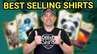 Best Selling T-Shirts In 2024 + Our Design Predictions For 2025 (with Detour Shirts)