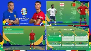 Graphic Menu EURO 2024 V3 For PES 2017 by WinPES21