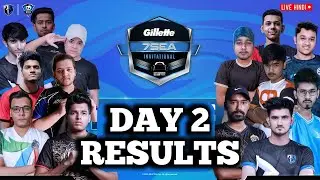 Day 2 Match 12 Results Gillette 7Sea Invitational | BGMI Grand Finals | Day 2