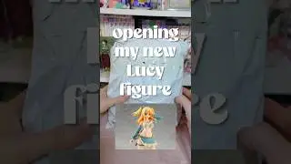 This is my favorite outfit of Lucy from Fairy Tail - Unboxing Anime Figure #shorts
