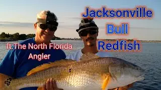 Catching Jacksonville Bull Redfish! ft. The North Florida Angler