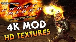 GHOST RIDER PS2 - REMASTER ULTRA HD 4K TEXTURAS