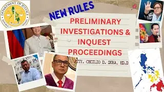 RULES ON PRELIMINARY INVESTIGATIONS AND INQUEST PROCEEDINGS PART 1