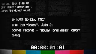 CPA:Reports Bousy Horror game sound record from the CPA
