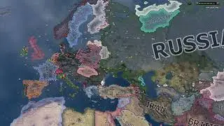 Aftermath of failed Kingdom of Bohemia - Hoi4 Timelapse