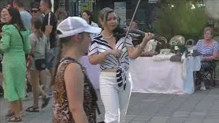 Керчь, День Рыбака, колесо обозрения 14 07 24