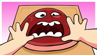 CHARLIE THE STEAK vs Oi oi oi Red Larva (Animation meme)