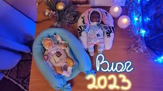 влог НОВЫЙ ГОД 2023!)🎉 мини реборны
