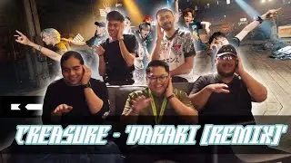 TREASURE - 'DARARI (REMIX)' EXCLUSIVE PERFORMANCE VIDEO | SERABUT React
