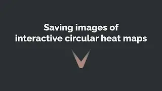 Saving images of interactive circular heat maps