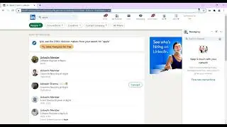 LinkedIn - Scrape Profile URLs