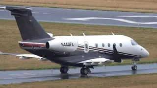 FlexJet Embraer Legacy take off - 4K Planespotting