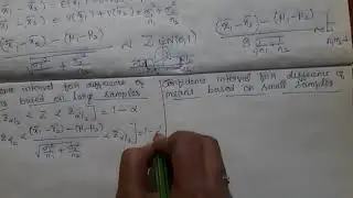 Confidence  interval  for difference  of means