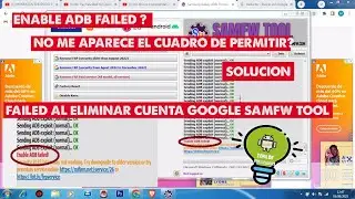 SOLUTION: ENABLE ADB FAILED (SAMFW TOOL) REMOVE GOOGLE ACCOUNT