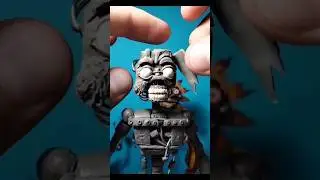 ➤How to make THE MIMIC out of Clay PART 1 FNAF  SECURITY BREACH RUIN 