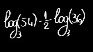 Math Logarithmic Exercise