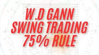 WD Gann Swing Trading Secret | GANNZILLA | How to use 75% Rule of Gann for Swing Trading?