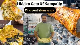 Hidden Gem Of Nampally | Charcoal Shawarma | Yousufain Dargah | Hyderabad