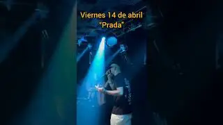 Este Viernes 14 de Abril subiré "Prada" a todas las plataformas musicales.