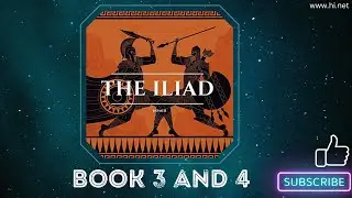 The Illiad Book 3 & 4! #illiad  #homer  #mythology  #podcast  #ai