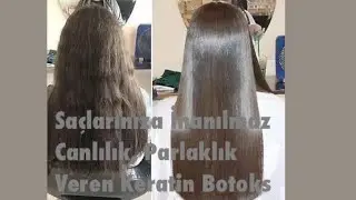 Keratin Saç Düzleştirme / Keratin Hair Treatment by Diana