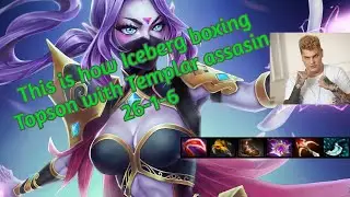 NAVi.Iceberg [Templar Assasin] boxing Ti winner Mid Lane Dota 2