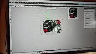 Sublimation for over sized prints on glow in the dark heat transfer vinyl (part1 of 2)