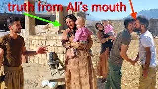 In arms of a brother, revealing the truth, and plastering a rural house