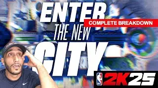 THE NEW CITY (COMPLETE BREAKDOWN) NEW PARKS & NEW GAME MODES | NBA 2K25 NEWS UPDATE