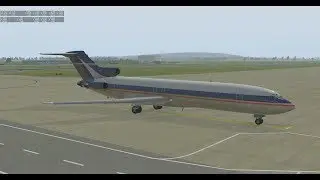 Boeing 727-200 X-Plane 11 EGPH-EIDW-ULLI-UBBB