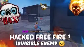 HACKED FF 👽🤯 INVISIBLE HEADSHOTS TO INVISIBLE ENEMY?🤔 😂😼