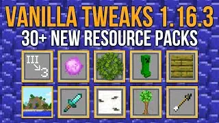 Vanilla Tweaks 1.16.3: Dungeons Creeper, Small Swords & Pack.png Panorama!