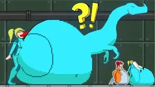 WAIT SAMUS!! THAT’S TOO MUCH FOOD!!! 💔💀 (ENDLESS GIGGLES)