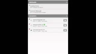 K-@ Mail - Sort Accounts