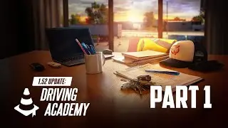 Euro Truck Simulator 2: Driving Academy Basics [With wheel and H-Shifter] (Part 1) | Linux Gaming