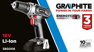 GRAPHITE  58G006 Energy+ Wiertarko-wkrętarka