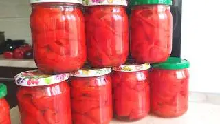 МАРИНОВАНИЙ ПЕРЕЦЬ на зиму❗️ Рецепт перевірений роками❗️ Просто і смачно