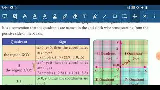Graph! what is a Quadrant?/8 th STD Maths in Tamil/ tn Samacher / class 8 Maths
