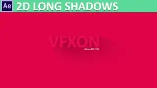 After Effects 2D Long Shadows Tutorial