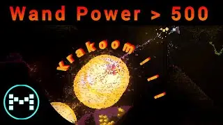 Noita, but my wand power is over 500! Noita run (uncut)