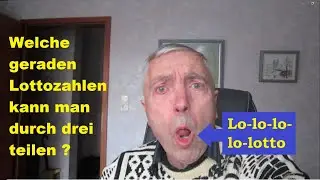 Deprimierter Lotto-Experte in der Nische