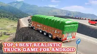 TOP 4 TRUCK SIMULATOR GAMES FOR ANDROID | FREE GAME | TRUCK GAME