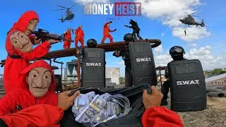 PARKOUR VS MONEY HEIST 3!