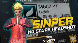Sinper short range no scope headshot | my full effort game play | road to 1k Family #freefire