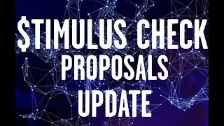 NEW STIMULUS CHECK UPDATE!  BILLS GETTING VOTED ON THIS FRIDAY