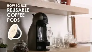 Reusable coffee pods for Dolce Gusto - refillable steel capsules to save you money, and waste!