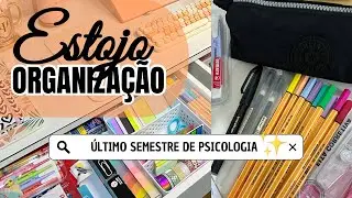 Organizando o Estojo | Último Semestre de Psicologia